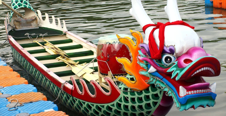 Dragon boat in Taiwan