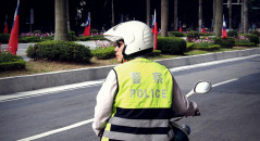 Scooter police in Taiwan