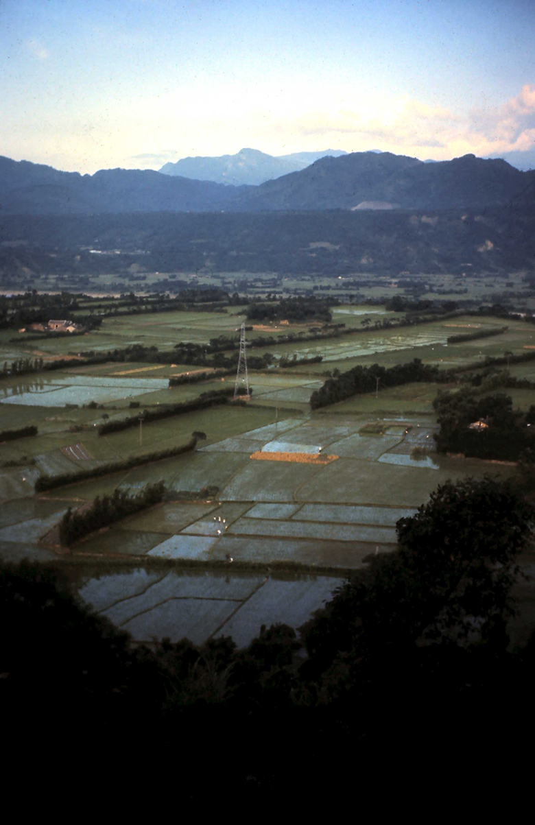 The scenic valley near Shih Yuan in 1972
